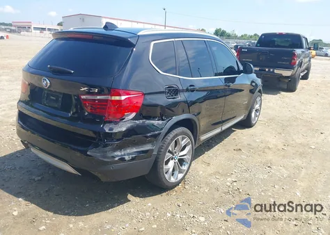 2017 BMW X3 xDrive28I из США, поврежденный, VIN 5UXWX9C57H0T00386